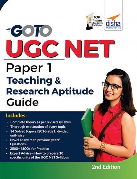 GO TO UGC NET Paper 1 Teaching & Research Aptitude Guide 2nd Edition