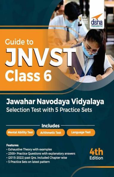 Guide to JNVST Class 6 Jawahar Navodaya Vidyalaya Selection Test with 5 Practice Sets 4th Edition