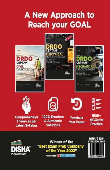 Guide to DRDO CEPTAM Civil Engineering Exam STA - B Tier I & II with Previous Year Solved Paper & Practice Sets 2nd Edition | Senior Technical Assistant B | PYQs | 2023