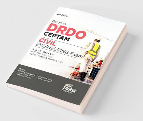 Guide to DRDO CEPTAM Civil Engineering Exam STA - B Tier I & II with Previous Year Solved Paper & Practice Sets 2nd Edition | Senior Technical Assistant B | PYQs | 2023