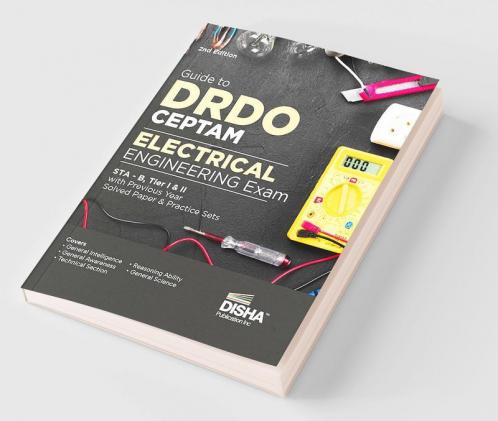 Guide to DRDO CEPTAM Electrical Engineering Exam STA - B Tier I & II with Previous Year Solved Paper & Practice Sets 2nd Edition | Senior Technical Assistant B | PYQs | 2023