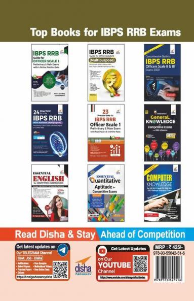 IBPS RRB Officer Scale 1 & Office Assistant Prelim & Main 27 Year-wise Solved Papers (2013 - 21) 3rd Edition