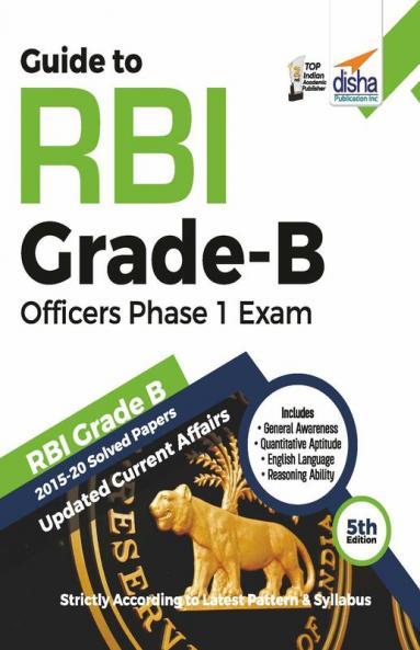 Guide to RBI Grade B Officers Phase I Exam - 5th Edition