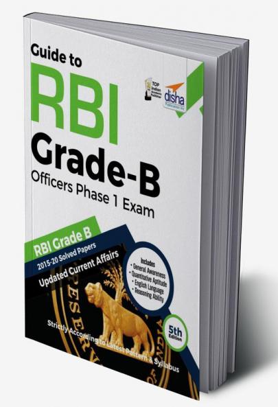 Guide to RBI Grade B Officers Phase I Exam - 5th Edition