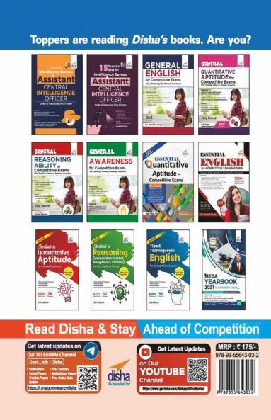 7 YEAR-WISE Solved Papers - Intelligence Bureau Assistant Central Intelligence Officer Grade-II/ Executive (Tier-I) Exam 2nd Edition