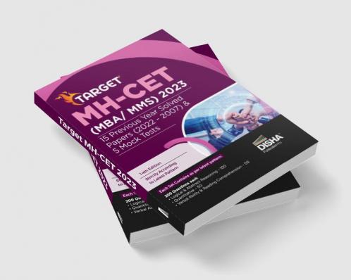 TARGET MH-CET (MBA / MMS) 2023 - 15 Previous Year Solved Papers (2022 - 2007) & 5 Mock Tests 14th Edition | PYQs Question Bank | Maharashtra Common Entrance Test |