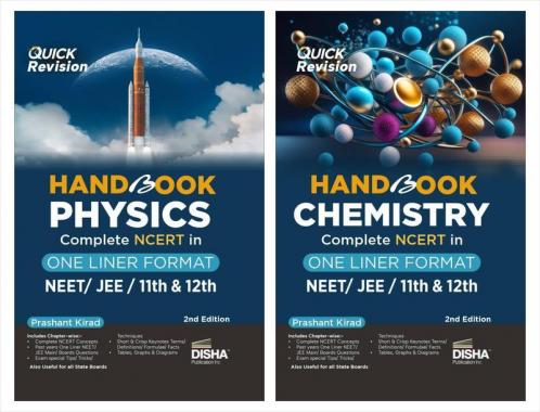Combo (set of 2 Books) HandBook Physics & Chemistry - Complete NCERT in One Liner Format for NEET| JEE| 11th & 12th | Engineering Medical CBSE Class XI & XII |
