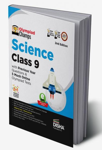 Olympiad Champs Science Class 9 with Previous Year Questions & 5 Mock Online Olympiad Tests 2nd Edition