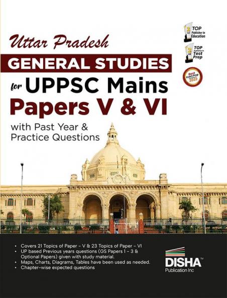 Uttar Pradesh General Studies for UPPSC Mains Paper V & VI with Past Year & Practice Questions