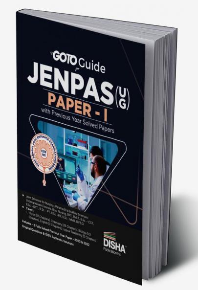 GoTo Guide for JENPAS (UG) 2025 Paper I with 2024 - 2022 Previous Year Solved Papers | West Bengal Joint Entrance Nursing Paramedical & Allied Sciences