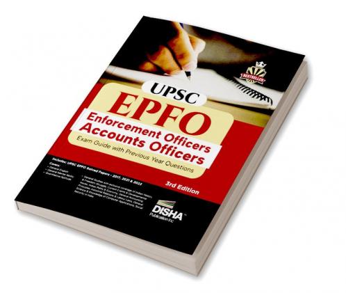 UPSC EPFO (Enforcement Officers/ Accounts Officers) Exam Guide with Previous Year Questions 3rd Edition