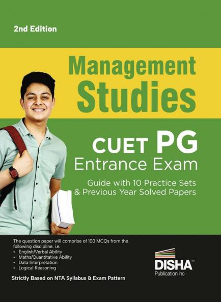 Management Studies CUET PG Entrance Exam Guide with 10 Practice Sets & Previous Year Solved Papers 2nd Edition | Test Code: PGQP38