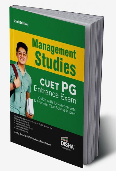 Management Studies CUET PG Entrance Exam Guide with 10 Practice Sets & Previous Year Solved Papers 2nd Edition | Test Code: PGQP38