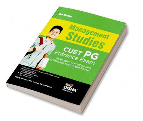 Management Studies CUET PG Entrance Exam Guide with 10 Practice Sets & Previous Year Solved Papers 2nd Edition | Test Code: PGQP38