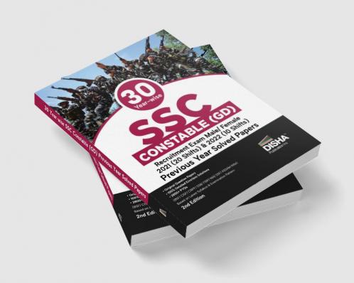30 Year-wise SSC Constable (GD) Recruitment Exam 2021 (20 shifts) & 2022 (10 shifts) Previous Year Solved Papers 2nd English Edition | BSF CISF CRPF SSB ITBP AR NIA SSF Assam Rifles