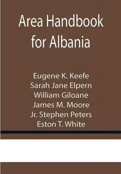 Area Handbook for Albania