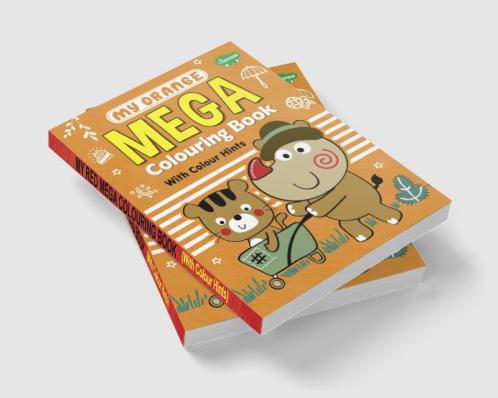 My Orange Mega Colouring book