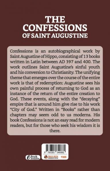 The Confessions of Saint Augustine