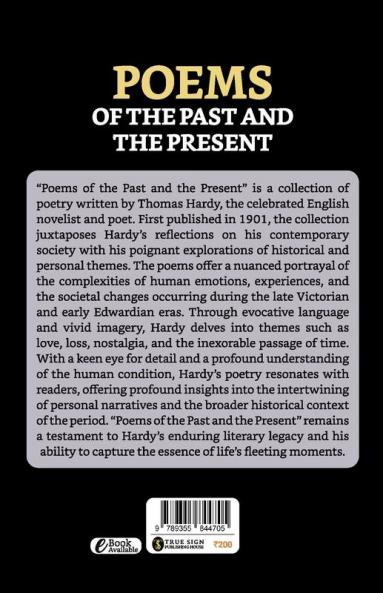 Poems Of The Past And The Present