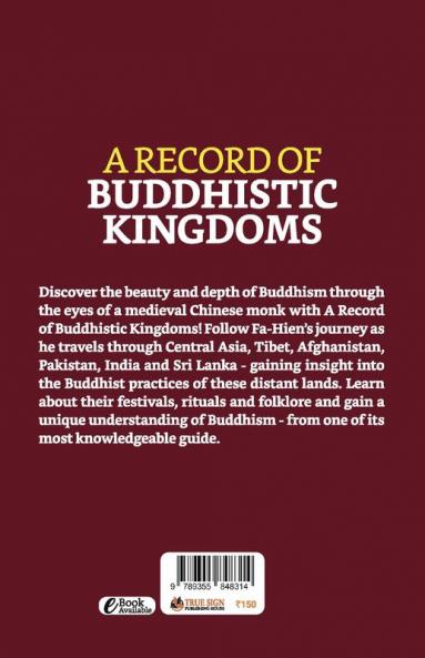 A Record Of Buddhistic Kingdoms