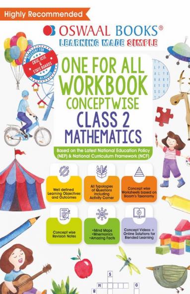 Oswaal One For All Workbook Class-2 Mathematics (For Latest Exam)