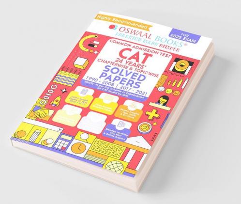 Oswaal CAT 24 Years Chapter-wise and Topic-wise Solved Papers (For 2022 Exam)