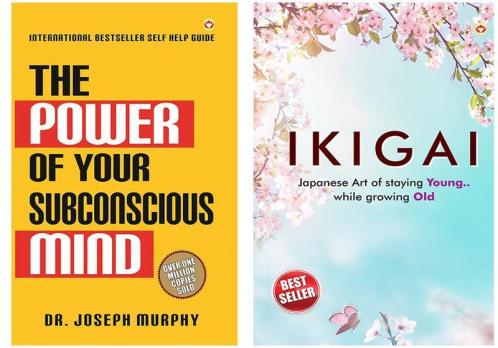 Best Motivational Books in English - Ikigai + The Power of your Subconscious Mind