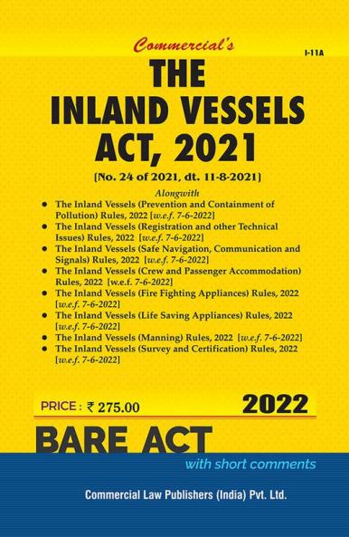 The Inland Vessels Act 2021