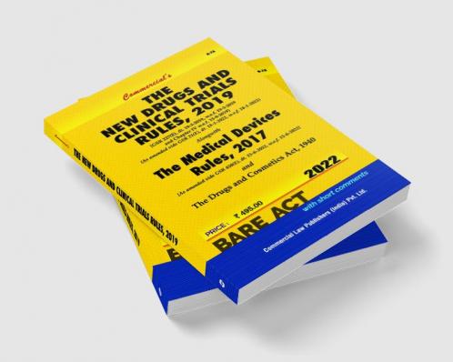 New Drugs and Clinical Trials Rules 2019