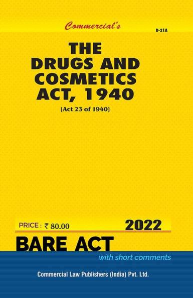The Drugs and Cosmetics Act 1940