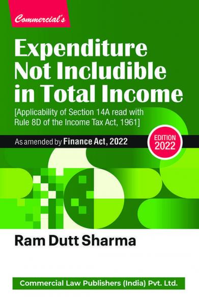 Expenditure not Includible in Total Income