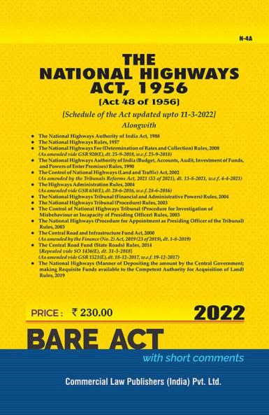 THE NATIONAL HIGHWAYS ACT 1956