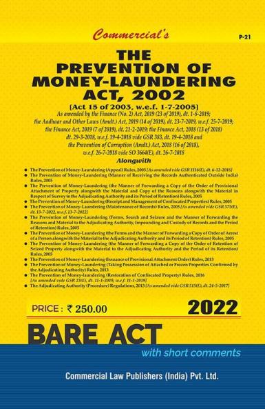 Prevention of money Laudering Act 2002