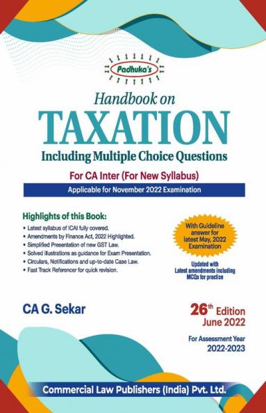 Handbook on Taxation