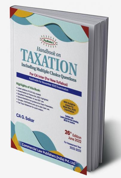 Handbook on Taxation