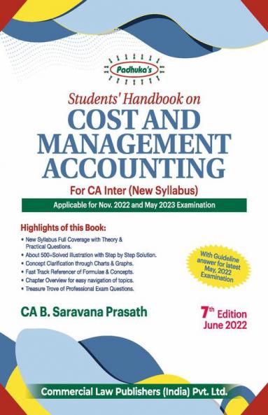 Students' Handbook on Cost & Manage Accounting