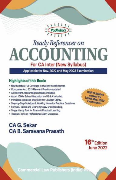 Ready Referencer on Accounting