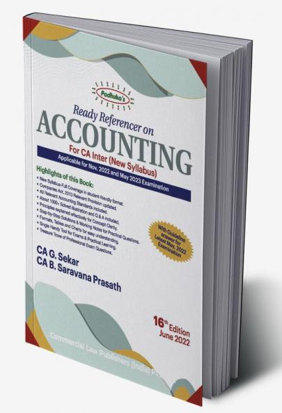 Ready Referencer on Accounting