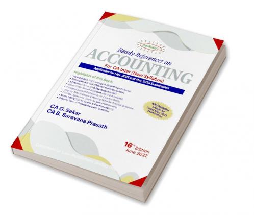 Ready Referencer on Accounting