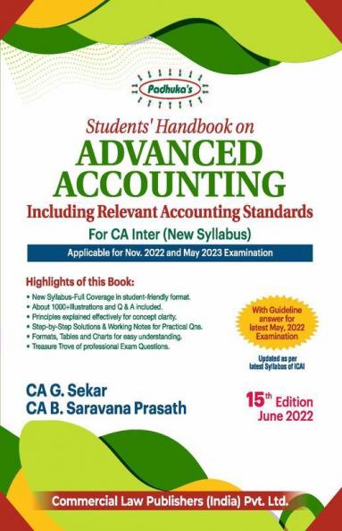 Students' Handbook on Advanced Accounting