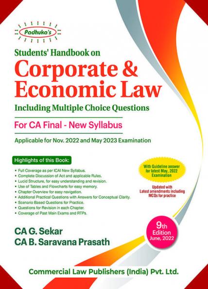 Students' Handbook on Corporte and Economic Law