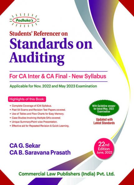 Students' Referencer on Standards on Auditing