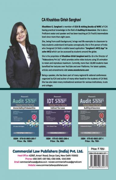 Audit SAAR Inter (Auditing & Assurance)