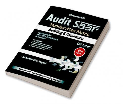 Audit SAAR Inter (Auditing & Assurance)