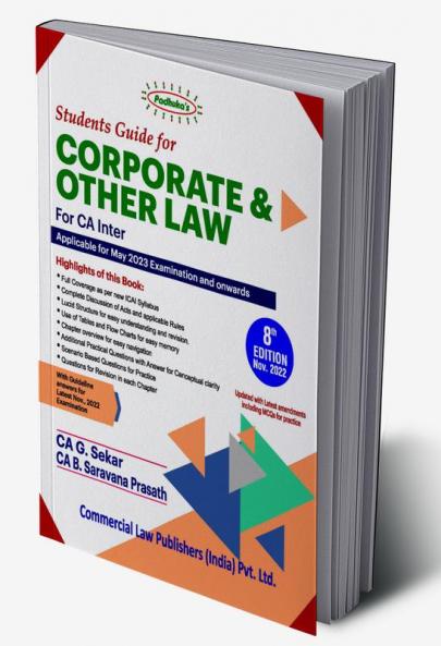 Students’ Guide For Corporate And Other Law