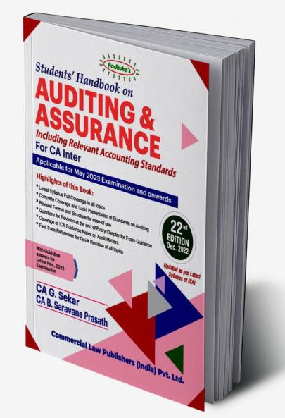 Students’ Handbook On Auditing and Assurance