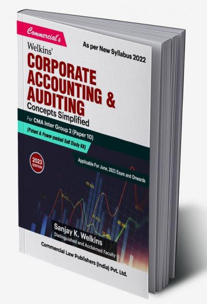 Corporate Accounting and Auditing CMA INTER (Concept Simplified)
