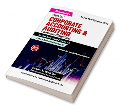 Corporate Accounting and Auditing CMA INTER (Concept Simplified)