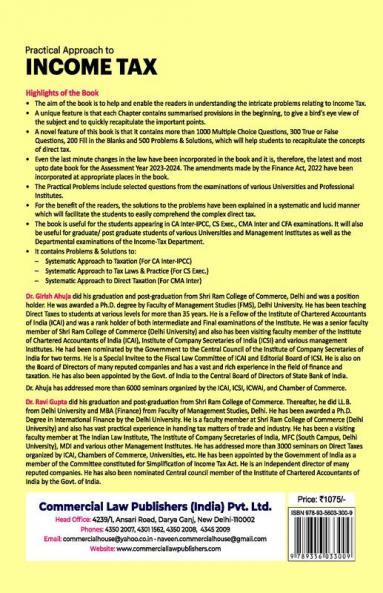 Practical Approach to Income Tax*