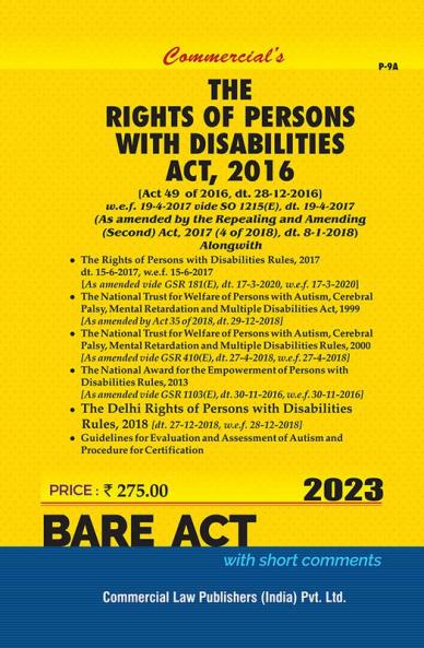 The Rights of Persons with Disabilities Act 2016